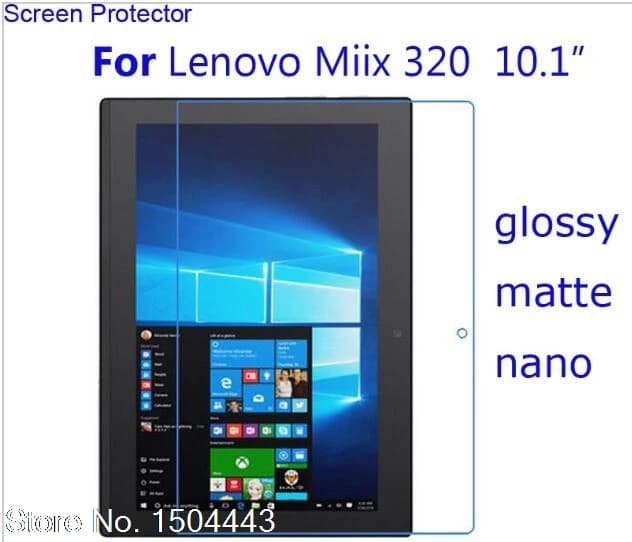 For Lenovo Miix 320-10ICR Miix320 Miix 320 10.1 inch 2pcs/lot High Clear Screen Protector Soft sticker Film
