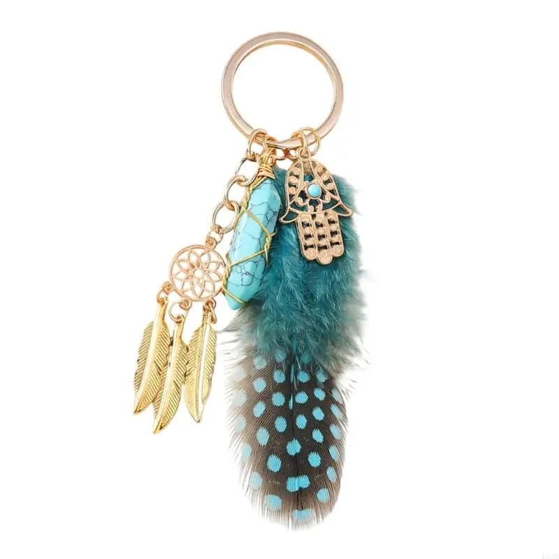 Artistic Fringed Holder Dreamcatcher Theme Purse Backpack Ornament