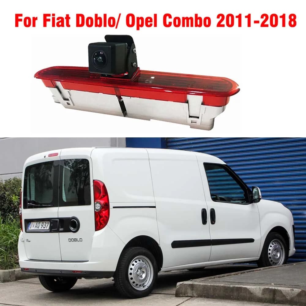 CCD Auto Luce Freno Telecamera di Retromarcia Per FIAT Doblo Per Opel Combo 2011-2018 Parcheggio Telecamera di Vista Posteriore