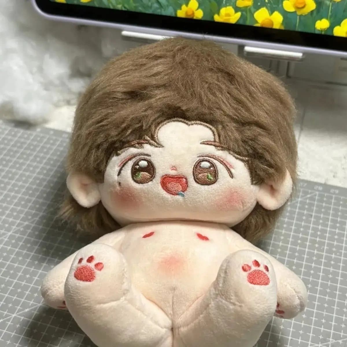 Bai Jingting 20CM Cotton Dress-up Doll Anime Cosplay Kawaii Peluche ripiene Bambole mascotte Regali di Natale
