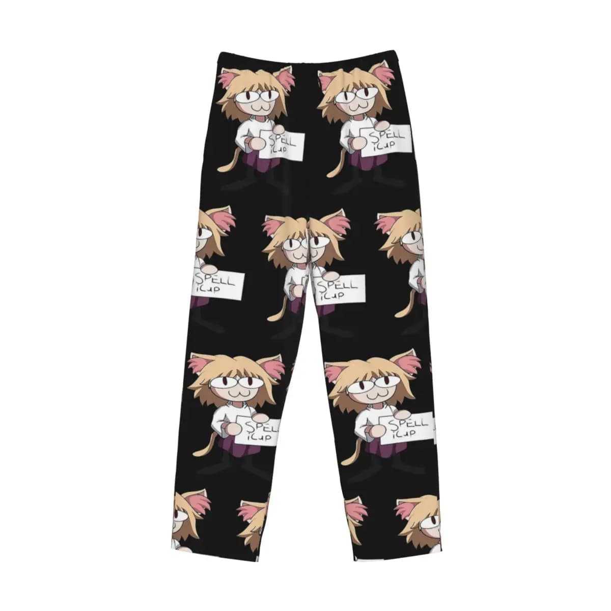 Custom Smoking Neco Arc Pajama Pants Men Sleepwear Sleep Lounge Bottoms with Pockets