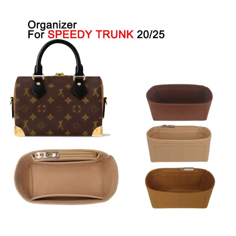 Organizer sottile in feltro per borsa Speedy Trunk 20 25, inserto interno per custodia e modellatore