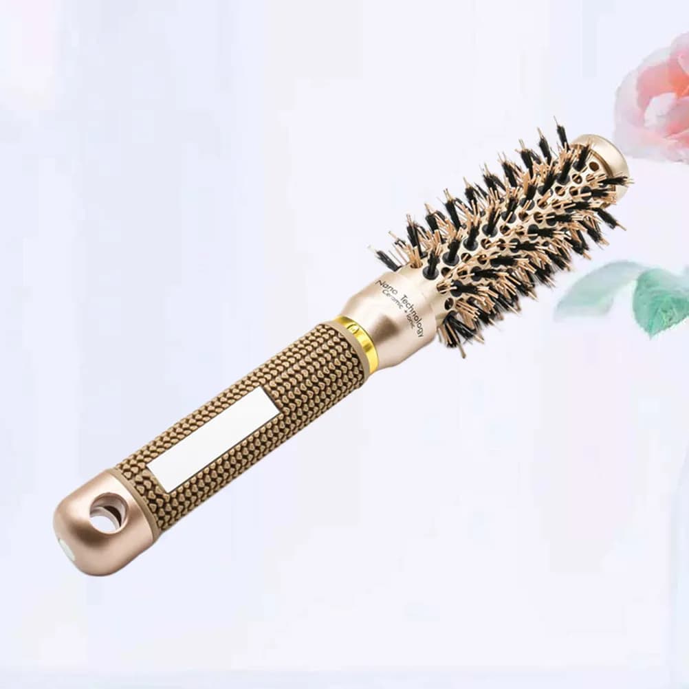 Pettine per Massaggio Capelli Professionale, Strumento Antistatico per Styling e Arricciatura, Accessorio da Salone per Asciugare, Lisciare e Arricciare i Capelli Senza Sforzo