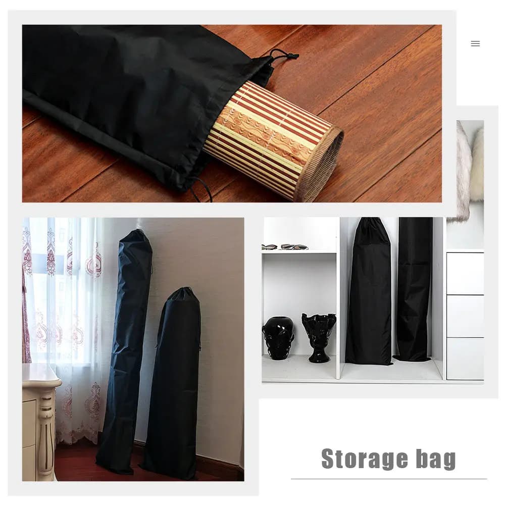 2 Piece Bag Nylon Mattress Holder, Summer Mattress Bag with Coulisse, Reusable, Dustproof, Foldable, For Bed Linen