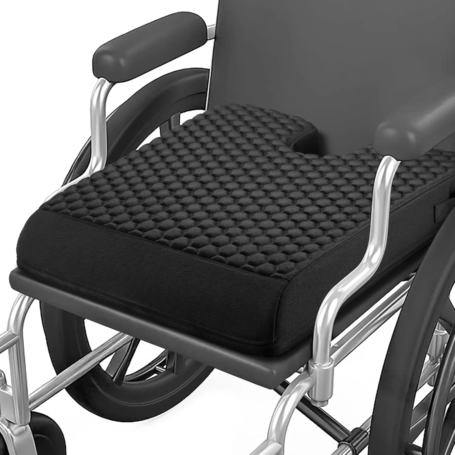 Cuscino a Nido d'Ape per Alleviare il Dolore Sciatico e del Coccige, Supporto Ergonomico in Schiuma per Ufficio e Auto