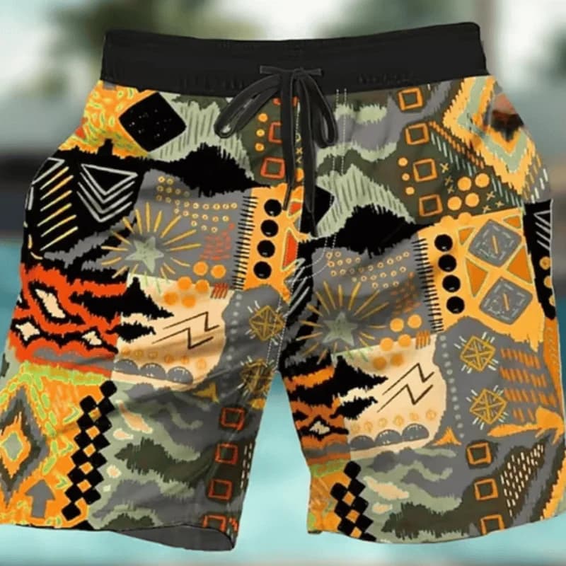 Men Shorts 3D Print Graffiti Art Pattern Beach Short Pants Causal Fashion Men Women Shorts Harajuku Y2k Swimming Board Trunks