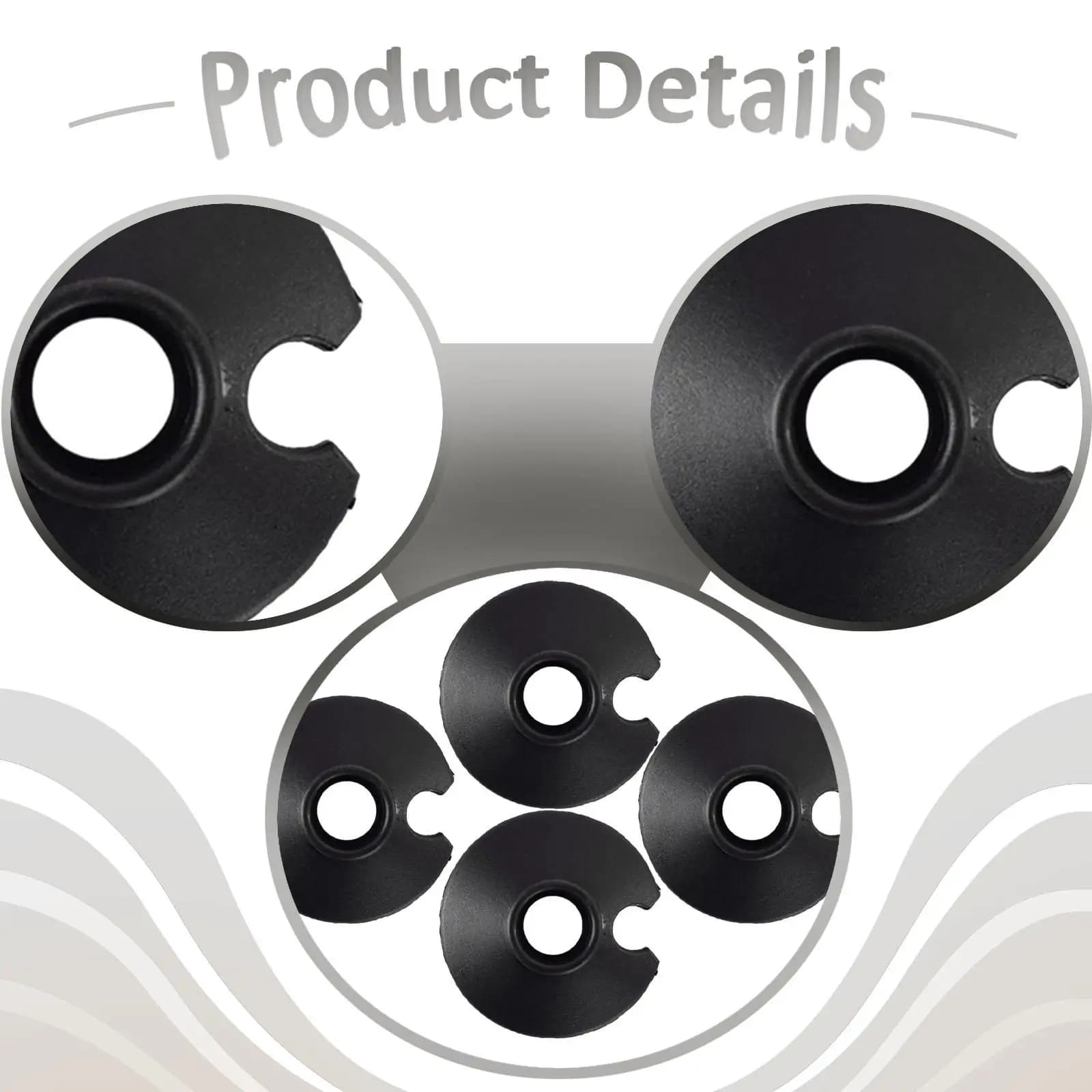 Walking Sticks Replacement Tip Protector ABS Ski Accessory for Trekking Poles Stability on Snow