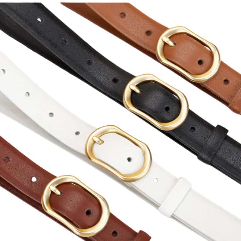 Top Quality Women's Belt, Women's Pin Buckle Belt, 95-105cm Genuine Leather Belt with Dress, Jeans Belt for Women