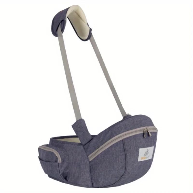 Marsupio Ergonomico per Neonati Fascia Porta Bebè Canguro con Seduta per Anziani Zaino a Tracolla Sgabello da Vita Leggero e Portatile