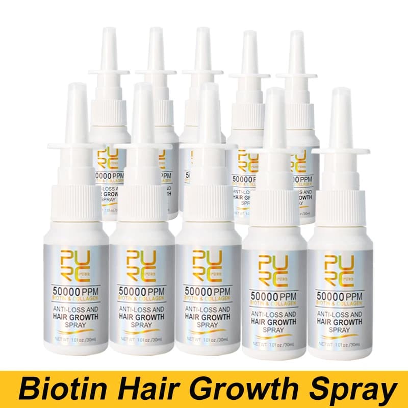 PURC Biotin Hair Growth Products Hair Fall Treatment Root Strengthening Oil For Regrowth for Men and Women Hair Care