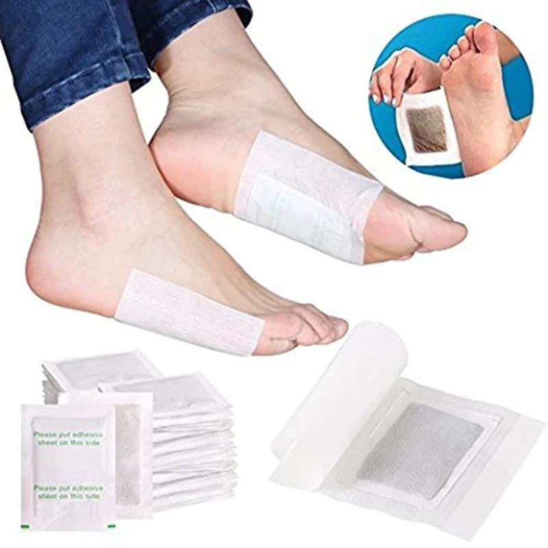 10Pcs/bag Weight Loss Detox Foot Pads Slimming Detoxify Remove Toxins Health Foot Care Relax Body Help Sleep Skin Care