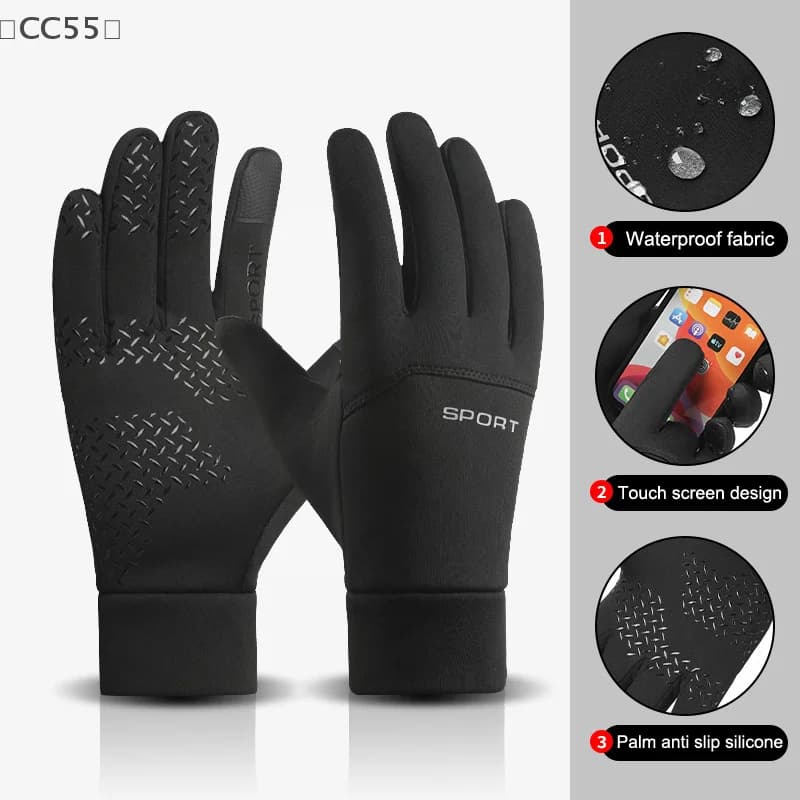 maveraCC55 Running machine for winter outdoor sports Hot Touch screen Gym Gloves Fitness gym Gloves for men Magic Gloves