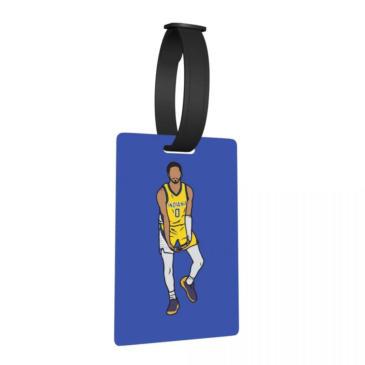 Etichette per Bagagli con Celebrazione 'Big Balls' di Tyrese Haliburton, Accessori per Valigie, Etichetta per Bagaglio da Viaggio, Porta Etichetta con Nome e ID