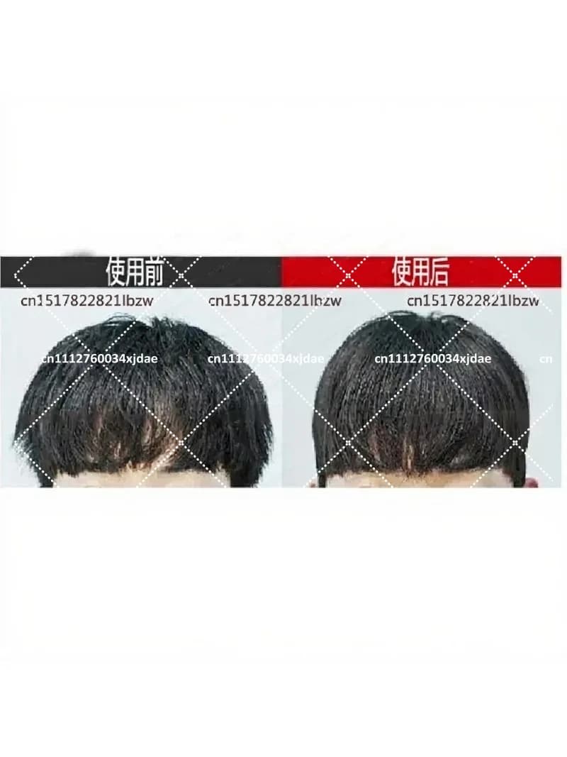Portable Hair Straightening Brush Set with Anti-Warping Clip, Korean Style Hair Styling & Softening Tool for Short Hair