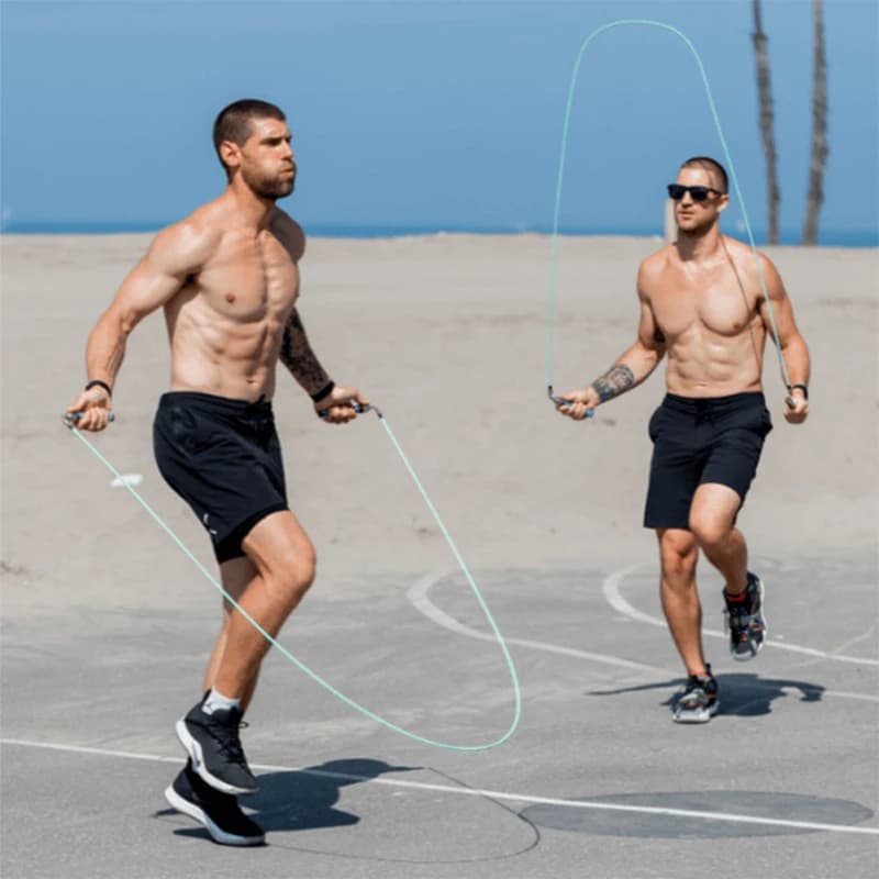 Strong set of ropes to jump weights - Weighted and weighted strength training Improves energy resistance Funny ropes to jump Racing to jump for workout