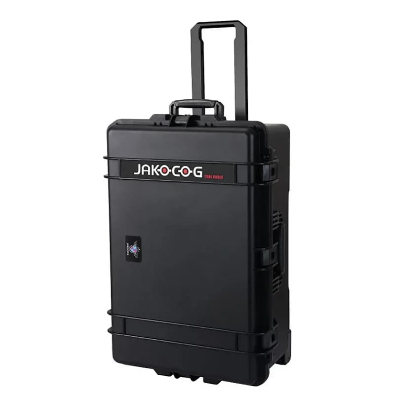 Multifunctional Waterproof Tool Storage Boxes Outdoor Portable Instrument Equipment Safety Box Pull Rod Hardware Tools Organizer