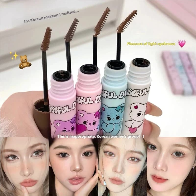 Mascara for Eyebrows Long-term Soft Long-term Resistant to sweat and water Makeup for Natural Eyebrows and Voluminous Matita for Eyebrows