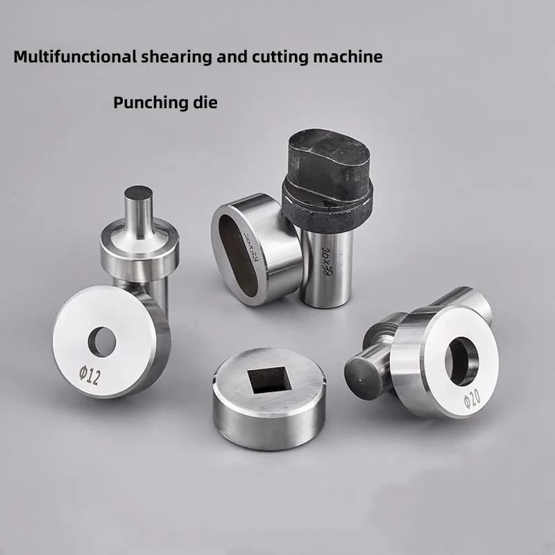 Multi-functional Punching Shearing Machine Punch Die Accessories Angle Iron Channel Steel Machine Custom Punch Needle Mold