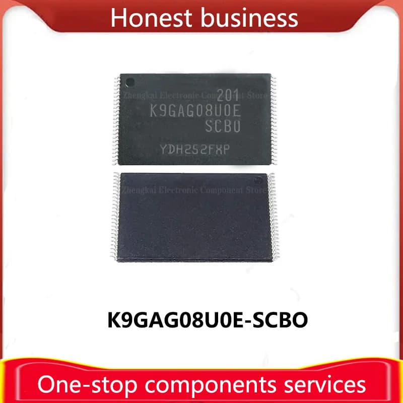 K9G8G08U0B-PCB0 TSOP48 K9G8G08U0B Memoria Flash NAND da 1GB K9F2808U0B-YCB0 K9F2808U0B 16MB K9F2G08U0M-PIB0 K9F2G08U0M Chip da 256MB