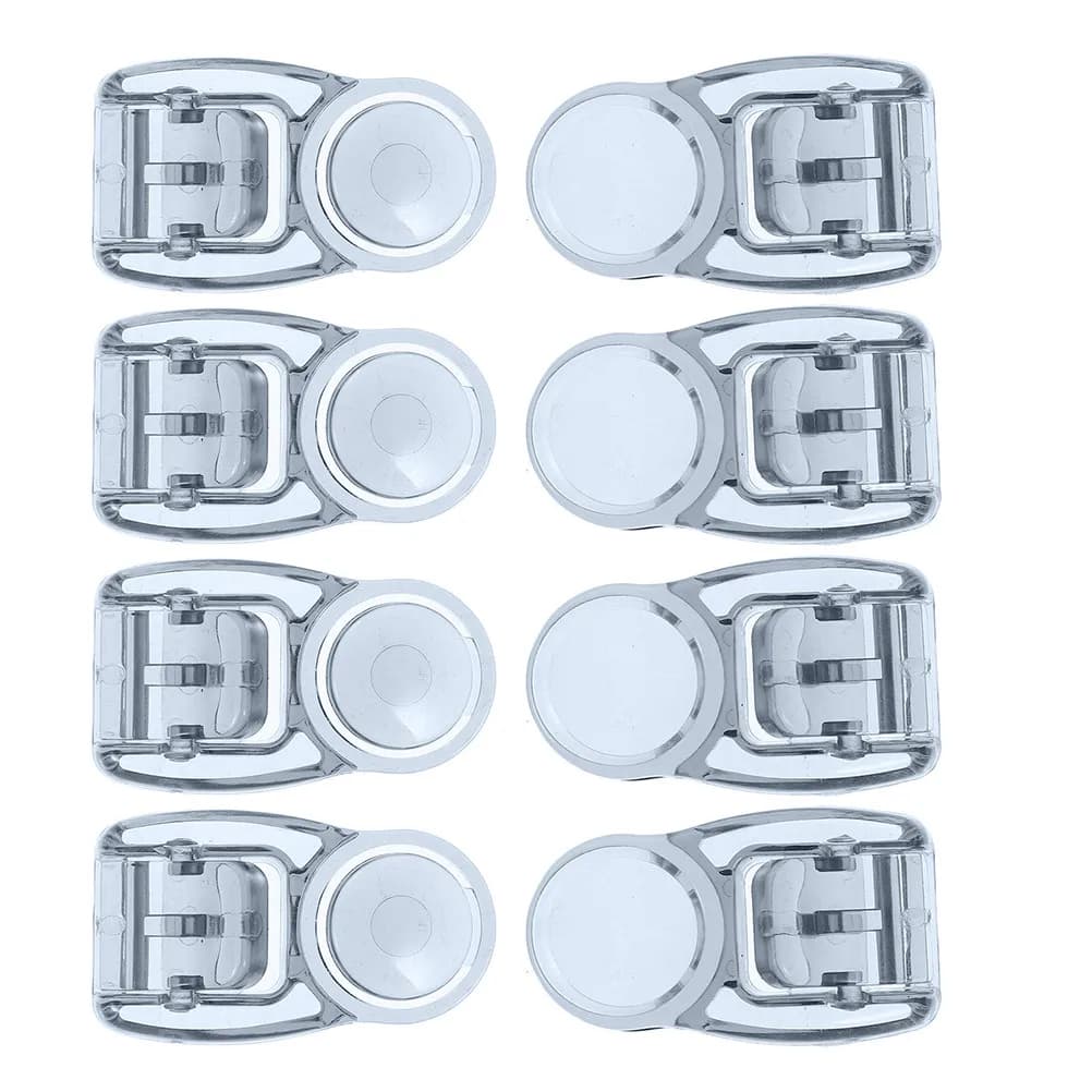 4Pcs Swimming Goggles Fasteners Universal Goggle Strap Connectors Lightweight Portable Buckle Clips for All Brands Prevent Strap