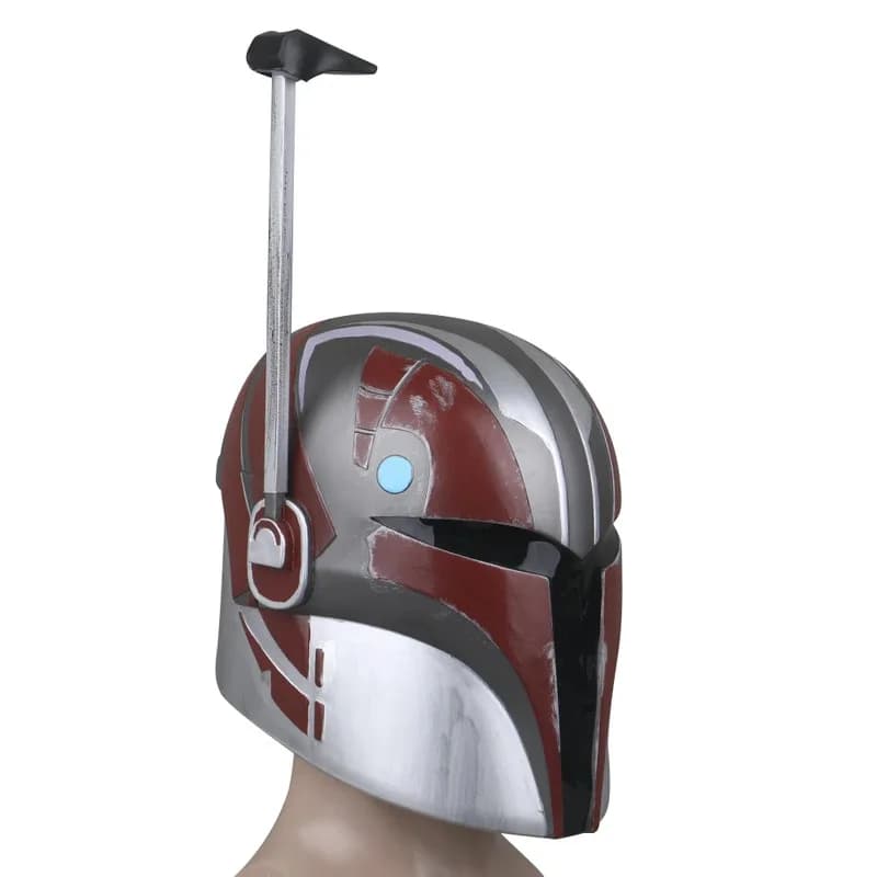 Cosplay Rebels Sabine Wren Casco Mandalorian Bounty Hunter Maschera Puntelli Costume Duro PVC6;d'3, h'7.b;