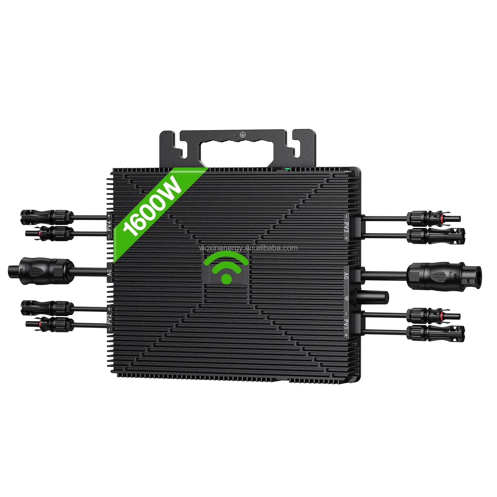 Micro inverter da 1600 W | Micro inverter monofase 4 MPPT individuali 230 V per pannello solare 280 W-550 W (senza cavo)