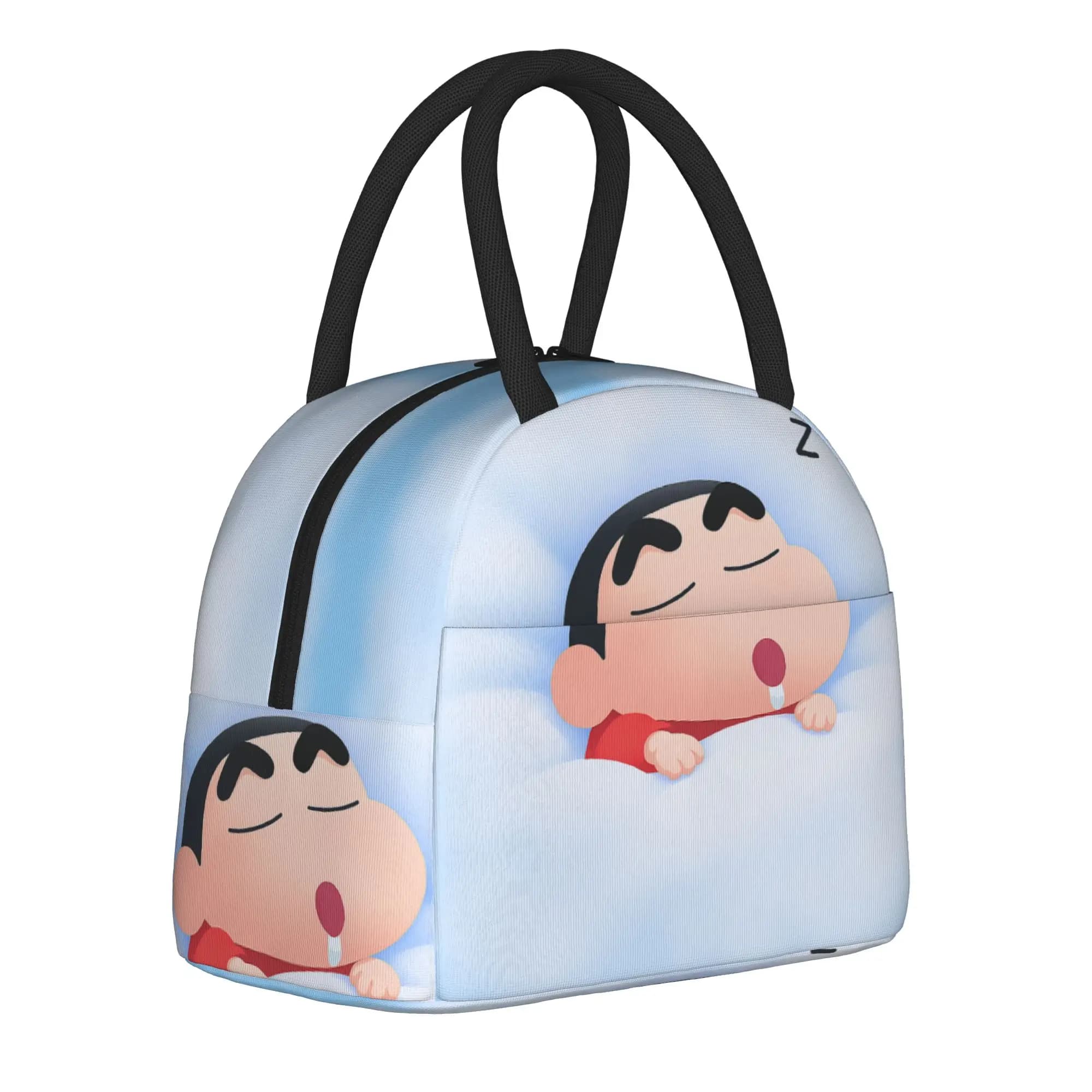 Borsa termica per il pranzo Crayon Shin-chan, borsa termica riutilizzabile, contenitore per il pranzo, borsa per il pranzo, borsa per il cibo, lavoro, picnic