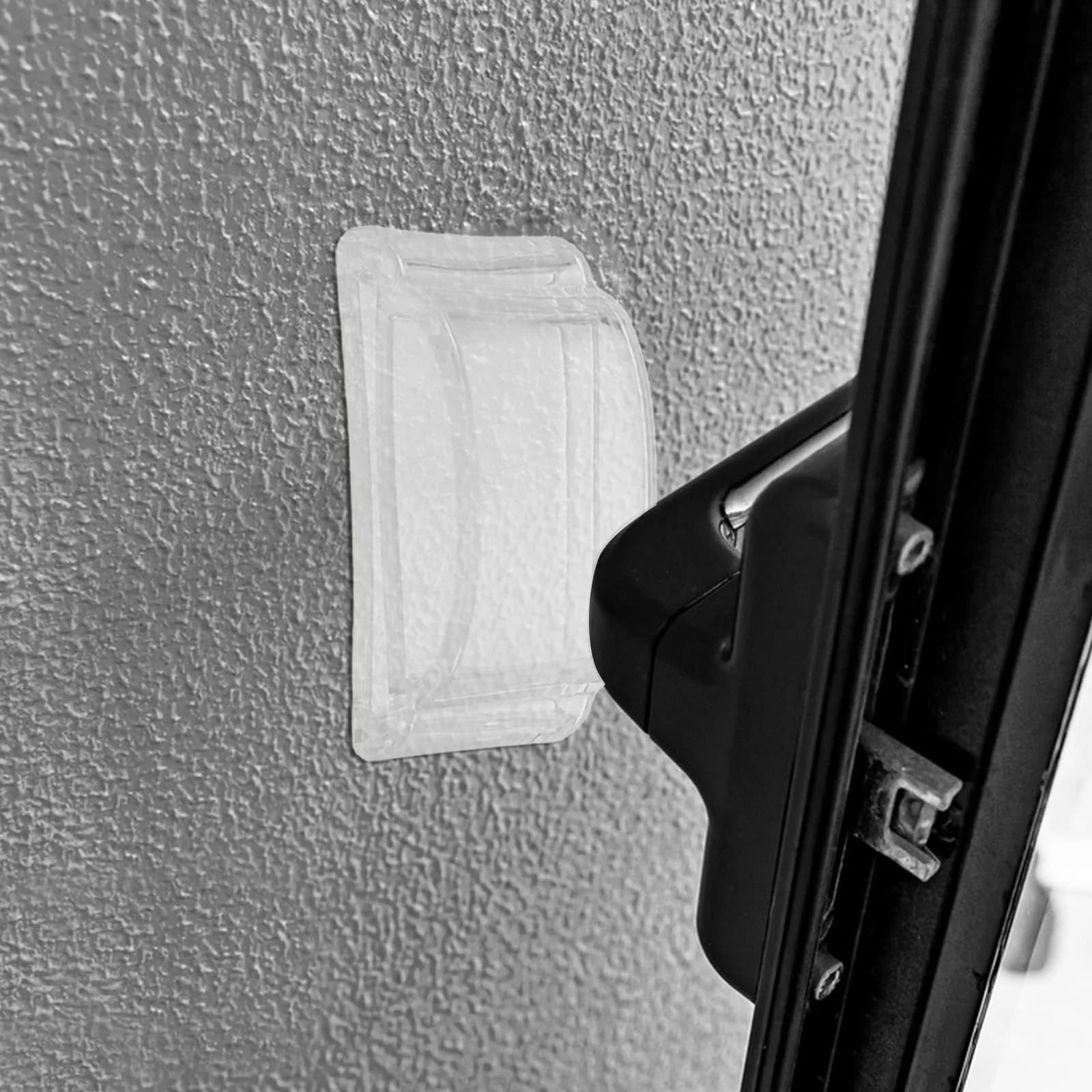 4 Pezzi Tappi per Porta in Silicone Trasparente, Cuscinetti Anti-Collisione per Maniglie, Protezione Morbida Autoadesiva per Pareti della Cucina