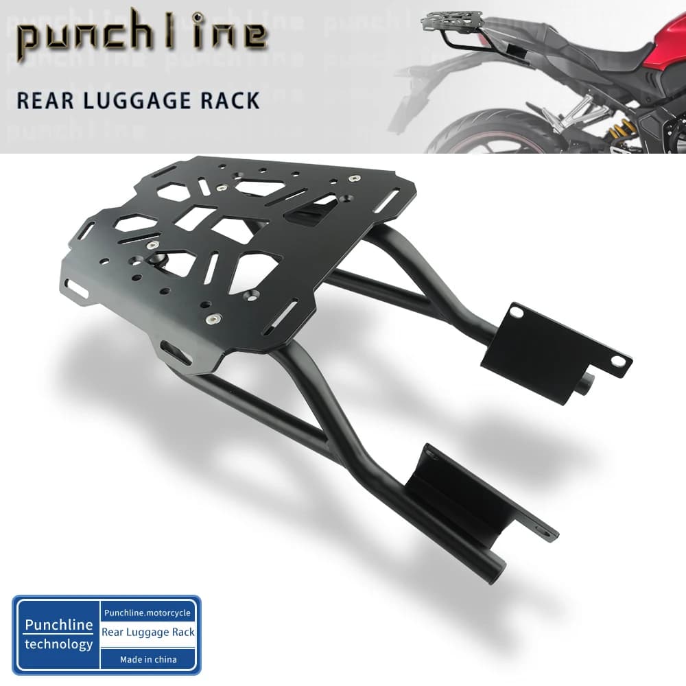 Portapacchi Posteriore per CB650R CBR650R 2021-2025, Supporto per Bauletto e Valigie