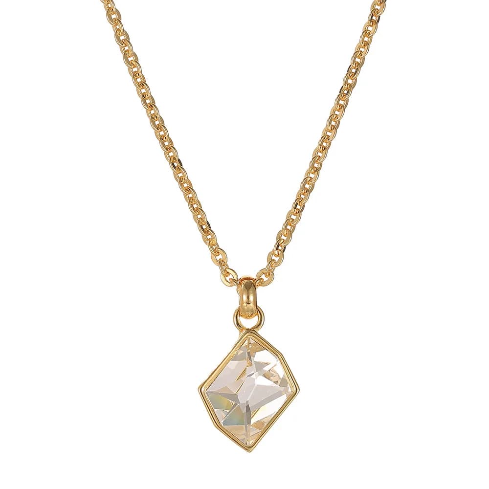Collana di Cristallo Austriaco Irregolare GDYRBERG/KERN, Elegante Collana di Alta Gamma DISPONIBILE