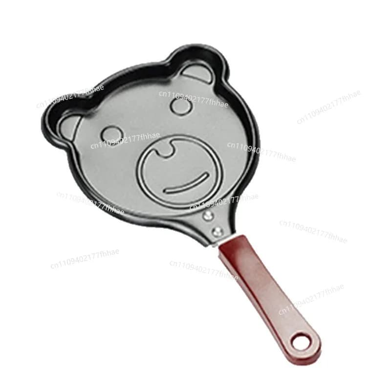 Cartoon Shape Non-stick Pan, Breakfast Animal Omelette Cartoon Pan 12cm Pan, Egg Pan Frying Pan