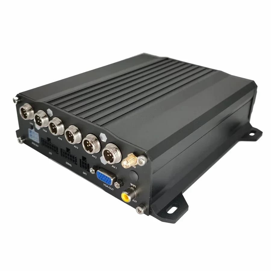 Nuovo Kit MDVR A&S a 8 Canali con Scheda SD, H.265 1080P, 3G 4G GPS Wifi, Set Telecamere DVR Mobile