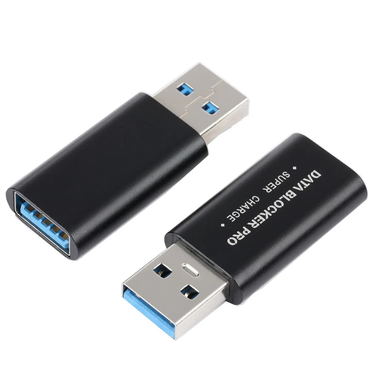Safety Data Interrupter Privacy Protection Hi-speed USB Shield Type C Data Blocker Pro USB A 3.0 Charge Adapter No Data
