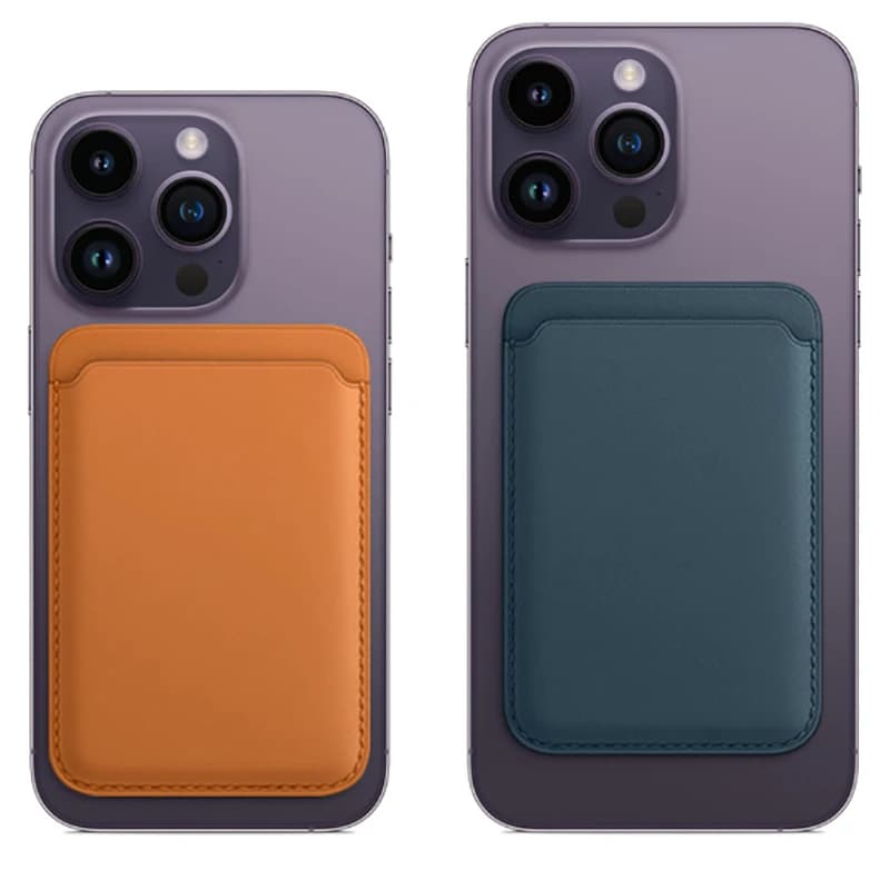 For Magsafe leather wallet case for APPLE iPhone 14 13 12 11 Pro Max Mini Plus XS XR magnetic card holder accessories