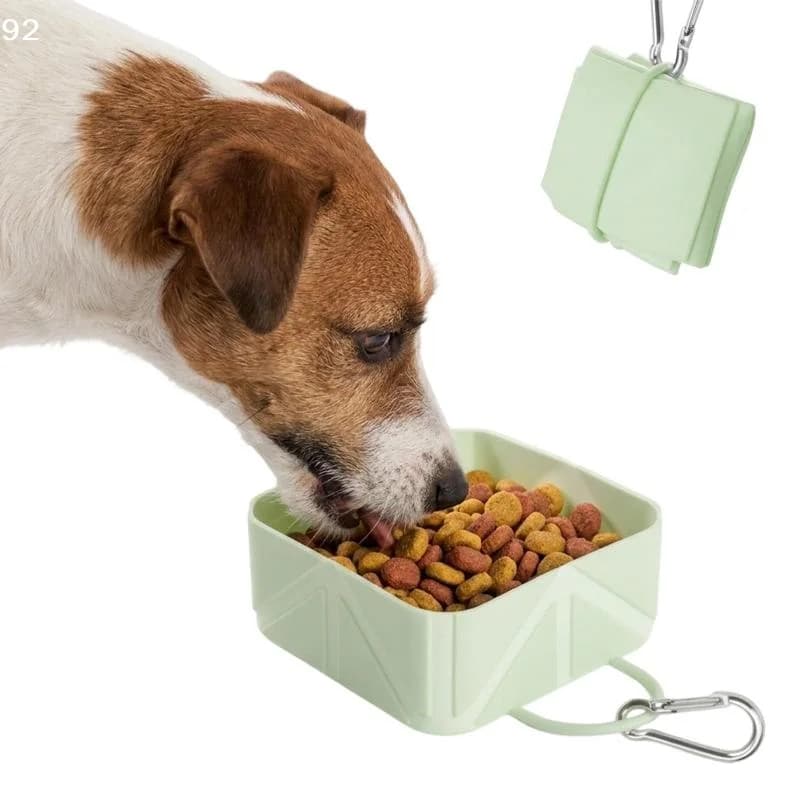 Silicone Collapsible Pet Travel Bowl Portable Dog Cat Bowl For Outdoor Food And Water Camping Hiking On-the-Go UseCentury House