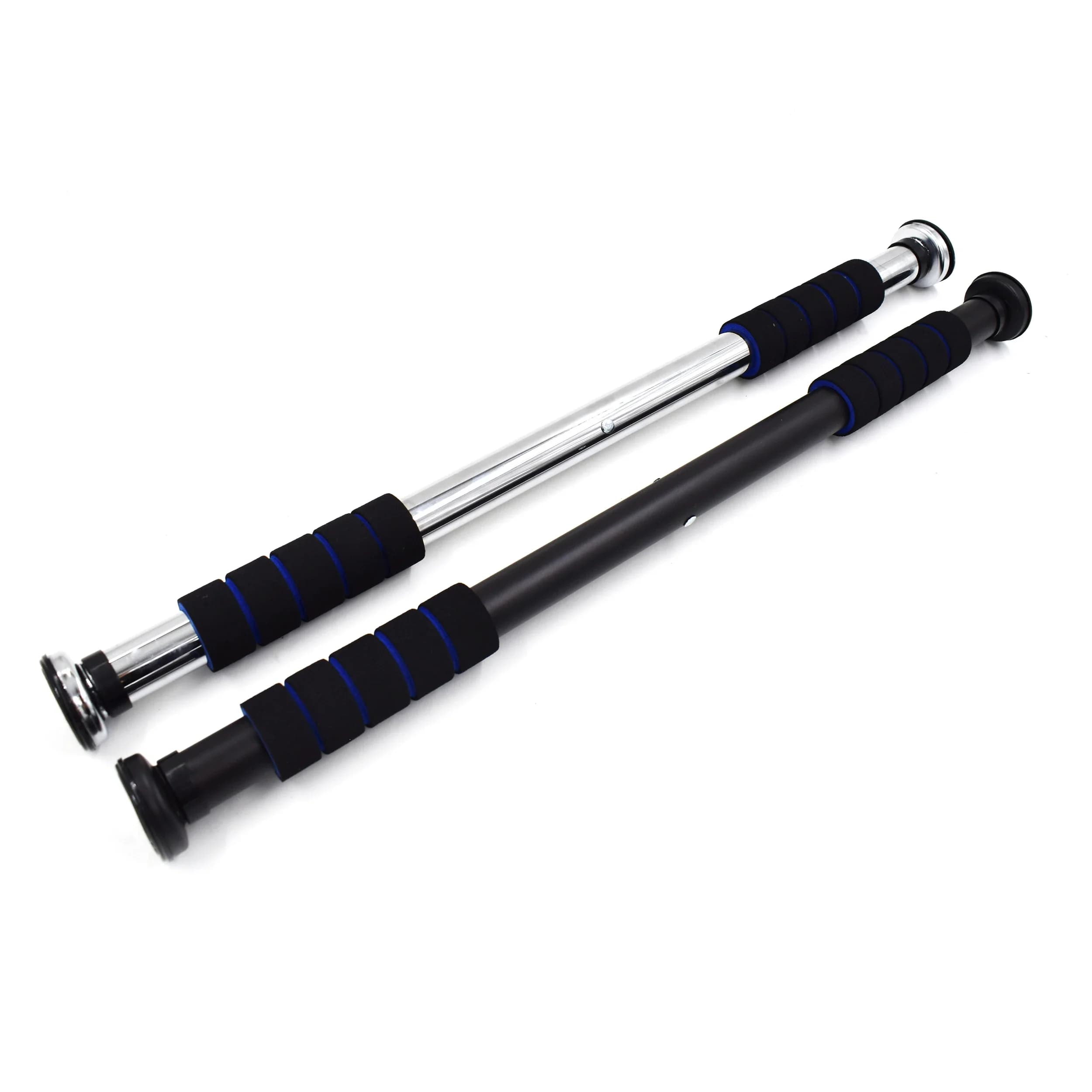 Steel traction bar for door frame, for home gym, adjustable horizontal bars for almost any door, for bodybuilding