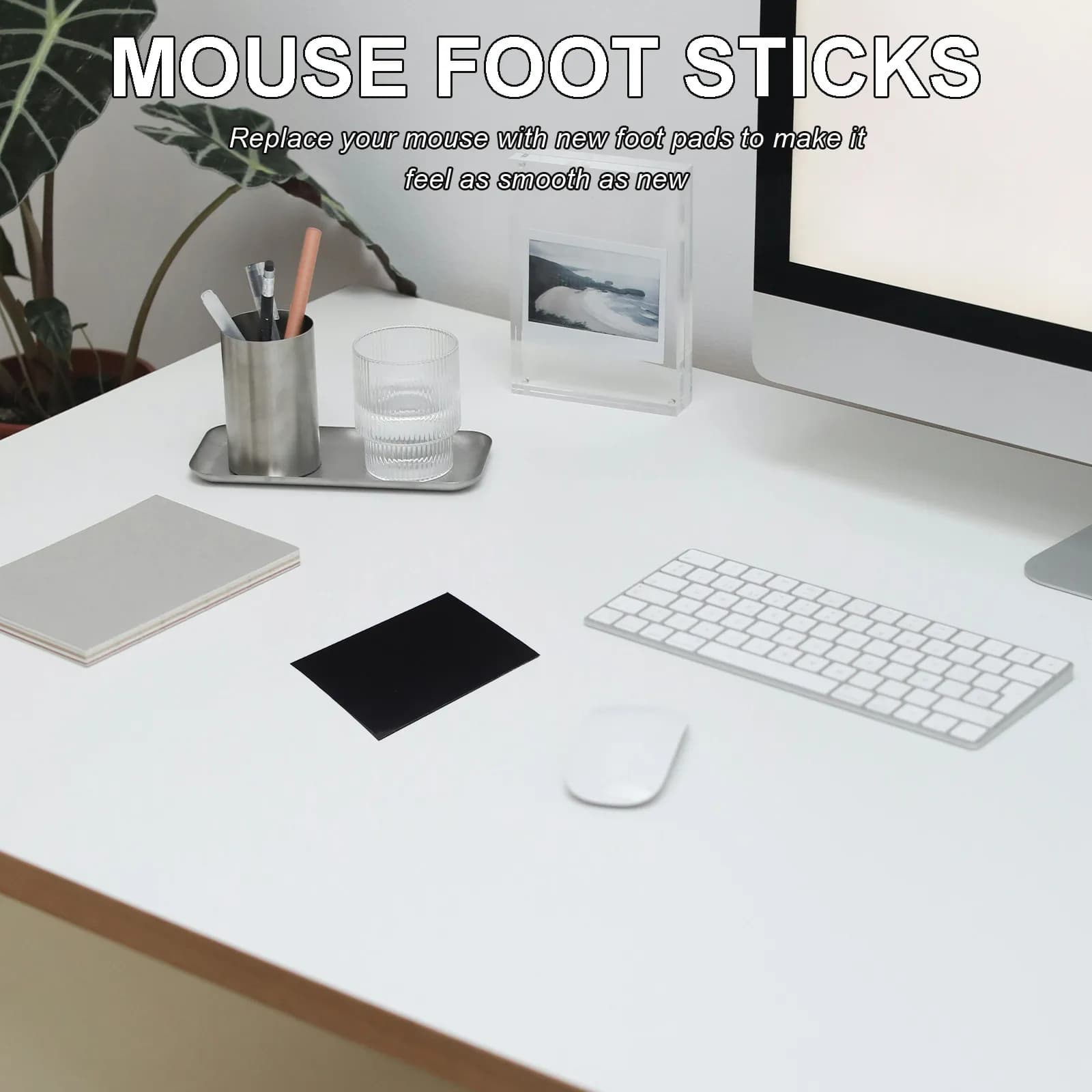 Adesivi Universali Spessi per Piedini del Mouse, Adesivi Scorrevoli Fai-da-Te per Tutti i Mouse, Movimento Preciso e Fluido, Prestazioni di Gioco Durature
