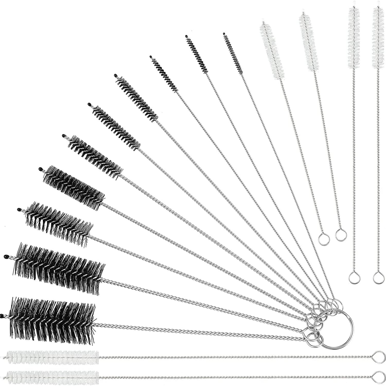 Nylon Brush Multi-Functional Tools Set Brush Spray Brush Cleaning Drink Straws Sewing Machines Paint Spray Guns Cleaning Brush