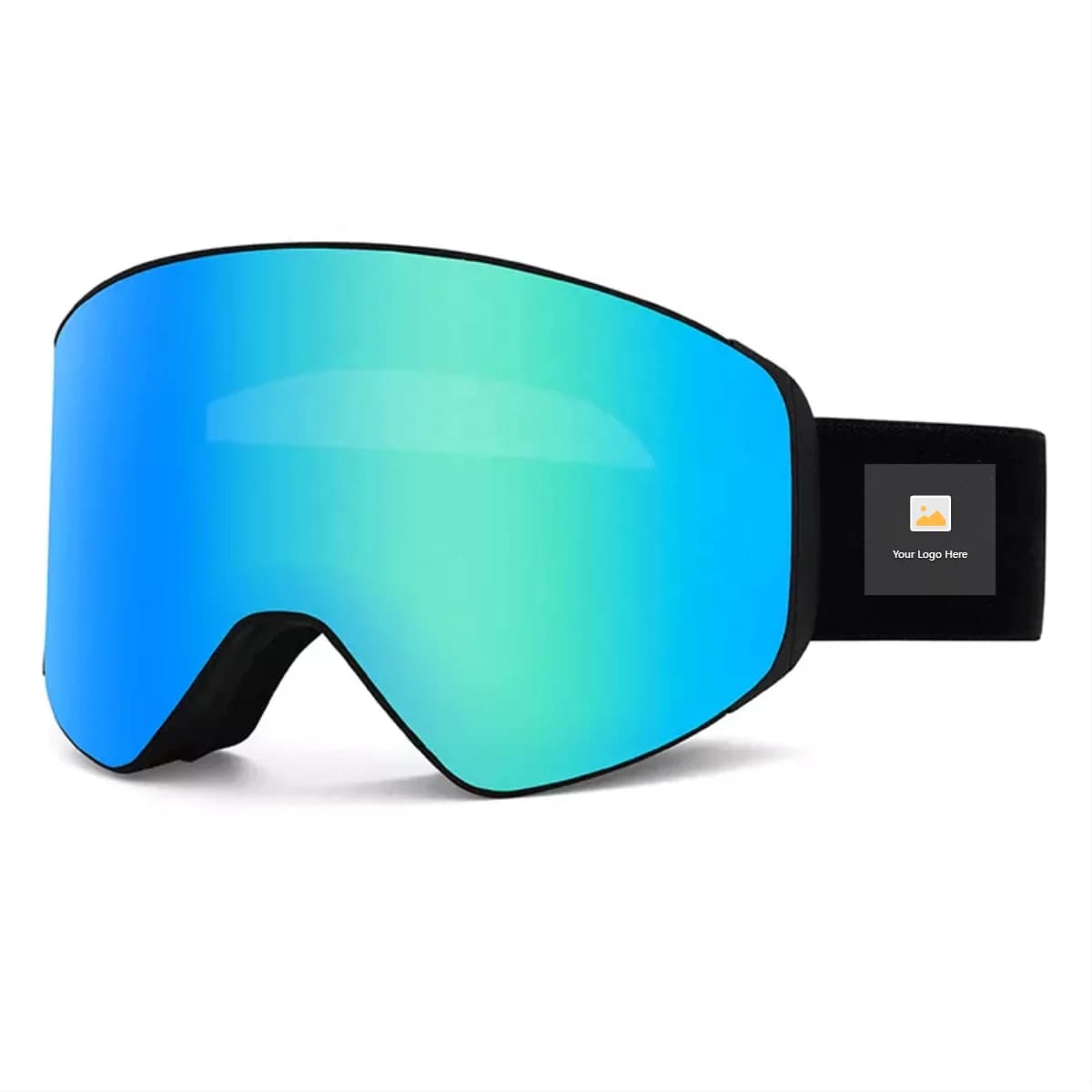Women Mens Snowboard Sports Googles Oem Custom Logo Otg Frameless Retro Anti Fog Snow Goggles Magnetic Ski Goggles