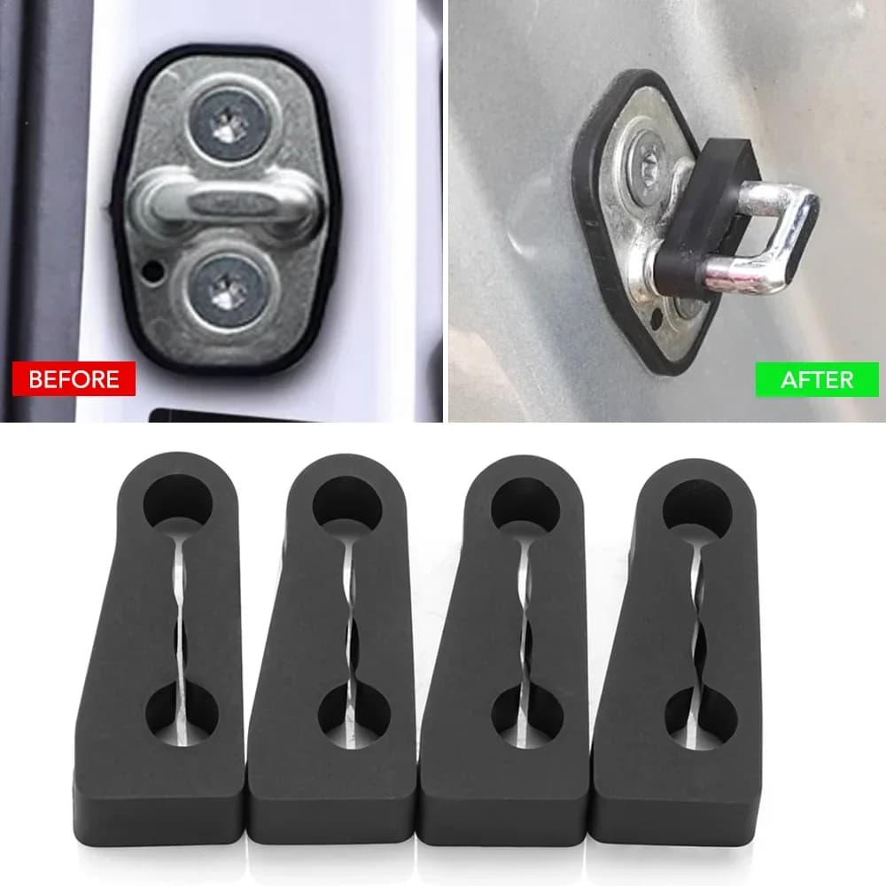 Ammortizzatore tampone serratura per Peugeot 208 308 508 2008 3008 5008 isolamento Partner non udenti Creaking Noise Seal Stopper Deadener