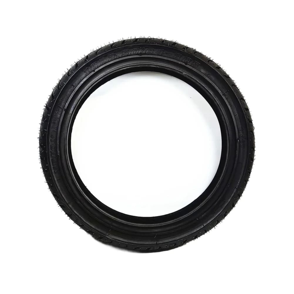 Black 16x2.50 Rubber Tire 45-55PSI 8PR For 16 Inch Wheel 64-305 Electric Bicycle Tyre Cycling Parts
