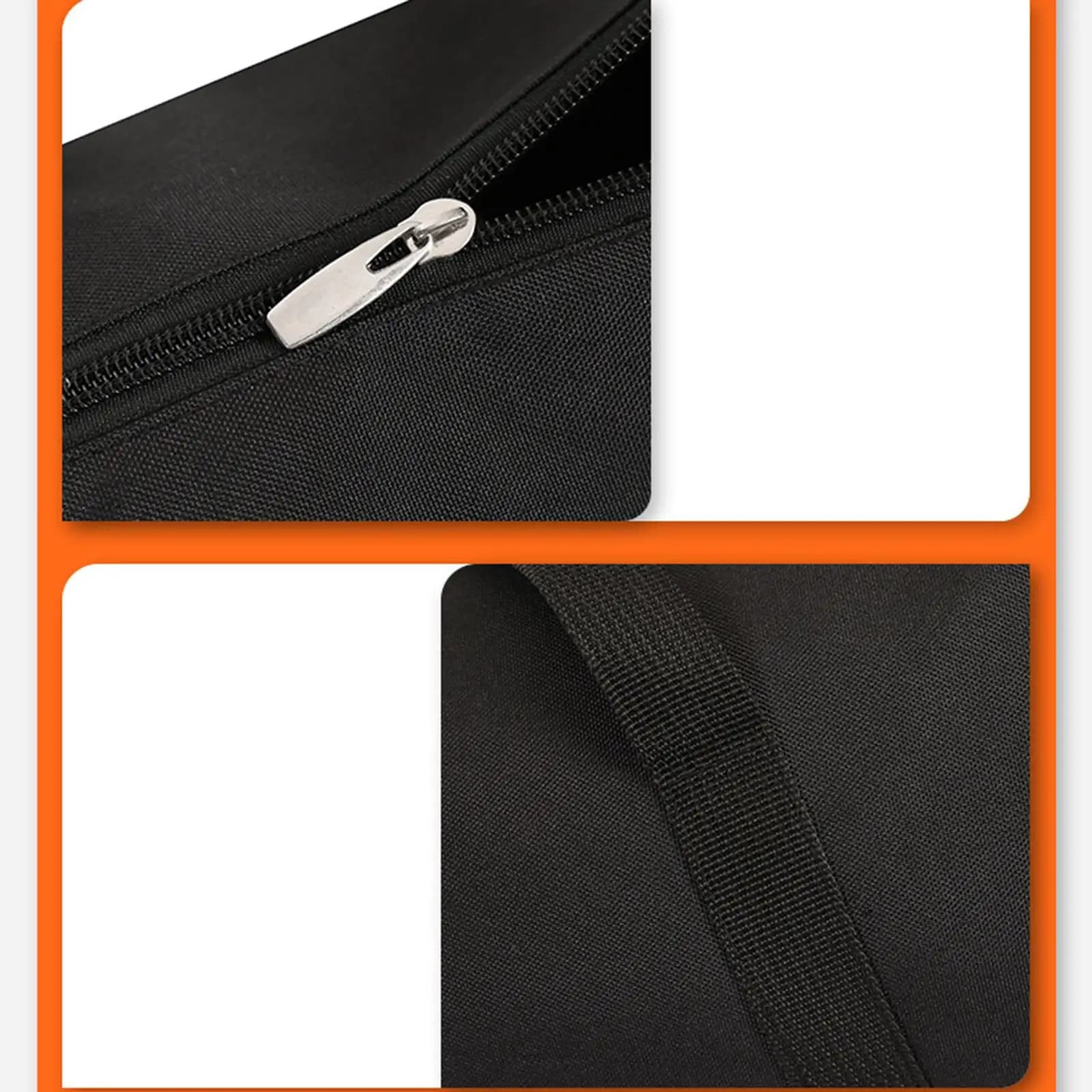 Borsa per Pali da Tenda da Viaggio in Tessuto Oxford, Custodia Resistente con Cerniera per Attrezzatura da Campeggio, Trekking, Picnic, Sedia da Spiaggia