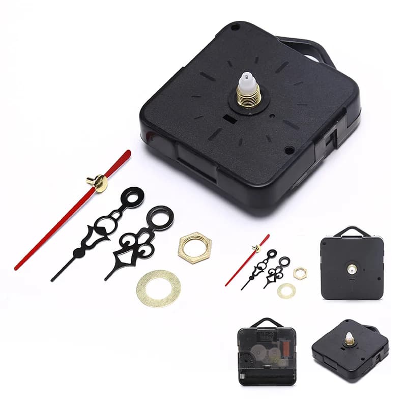 '1 set of spare parts for M5168 quartz watch movement mechanism, hands and tools for repair'