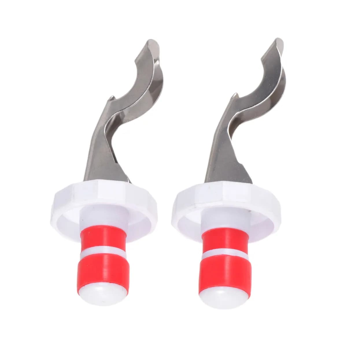 2 Pezzi Tappo per Bottiglia di Vino in Silicone, Sigillanti Espandibili Ermetici Riutilizzabili, Apribottiglie per Birra per Cucina e Bar
