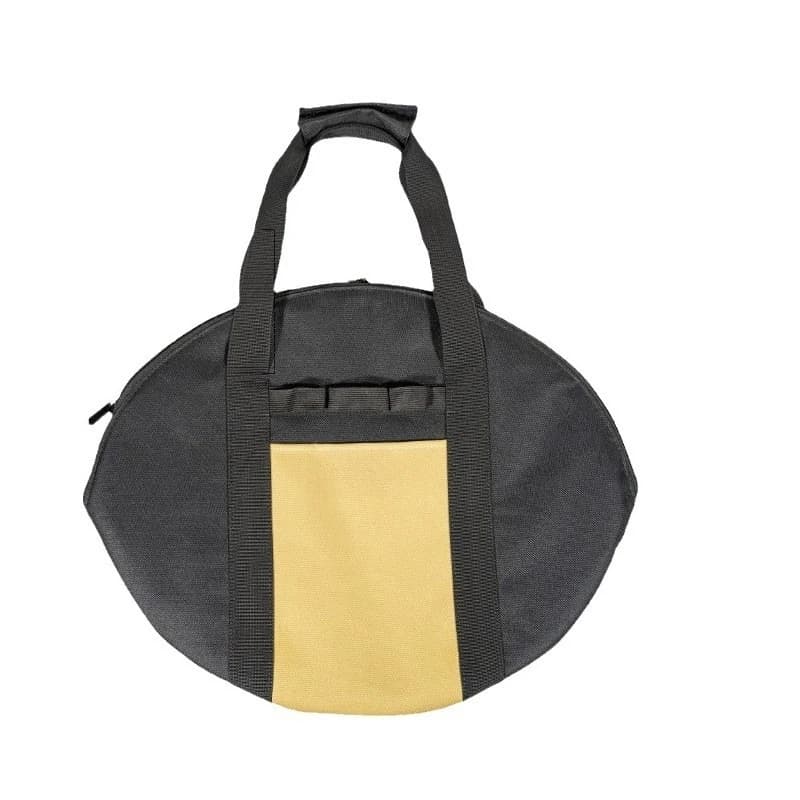 Borsa porta padelle in ghisa da 38 cm per interni ed esterni, borsa per barbecue, borsa per padella, borsa tote, borsa portaoggetti ispessita