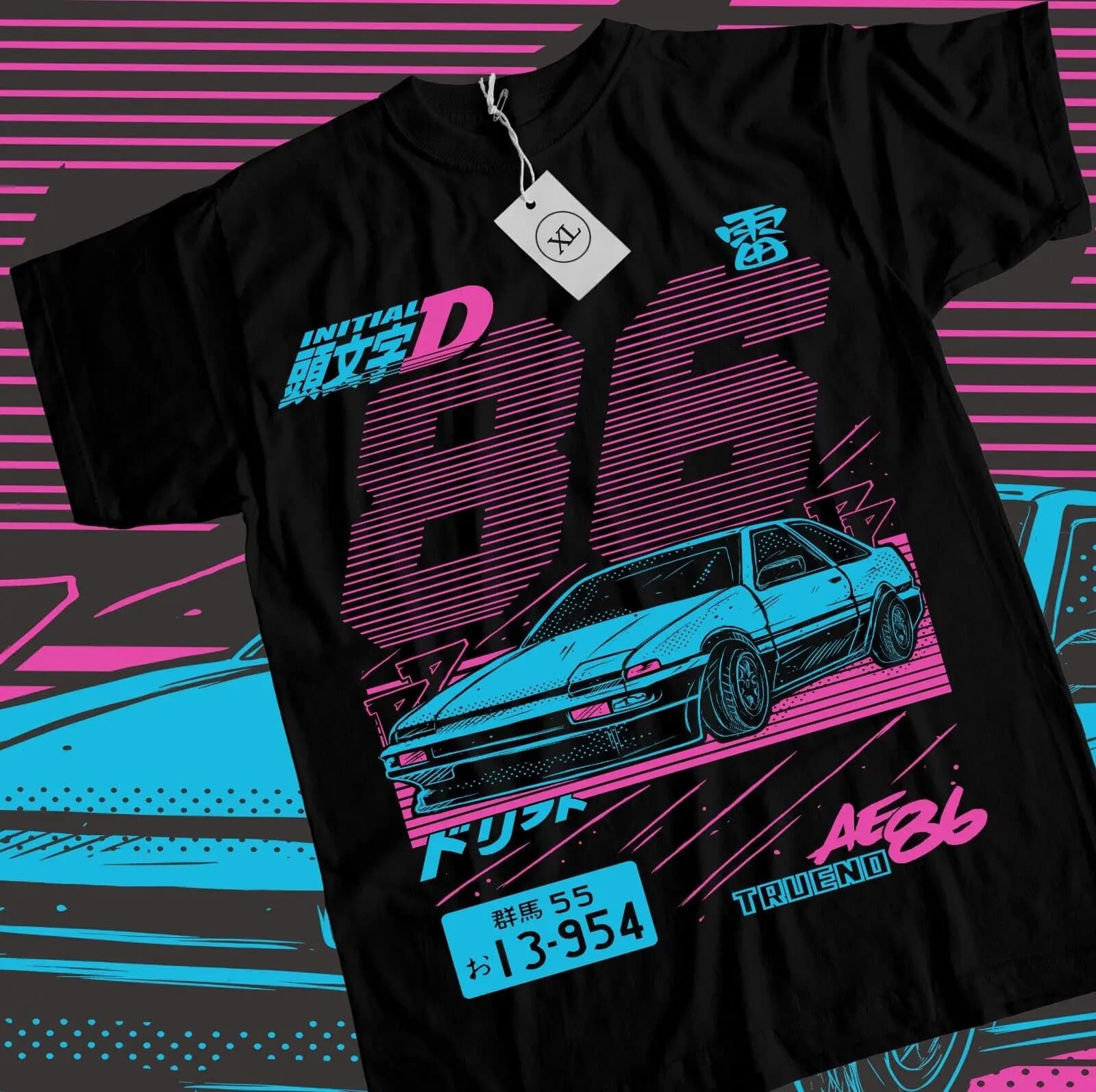 Maglietta iniziale D Itsuki fujifilara Anime Manga Movie maglietta sportiva Tee tutte le taglie