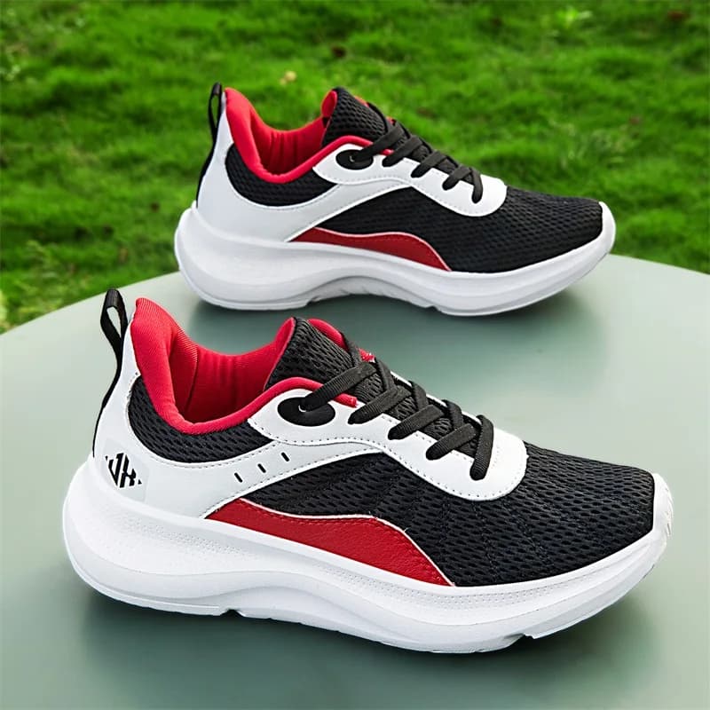 summer Men's concise mesh breathable lightweight casual sports shoes outdoor comfort soft sole running shoes male walk sneakers
