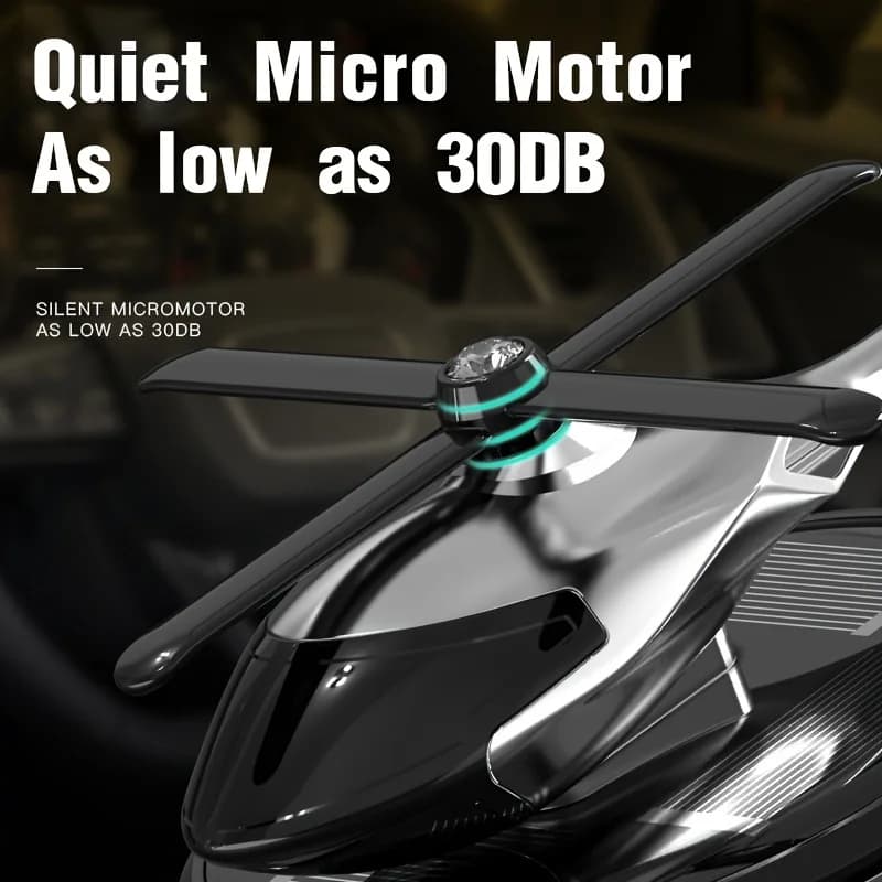 Car Perfume Deodorant for Solar Helicopter Deodorant for Rotating Solar Car Fragrance for Auto Air Styling
