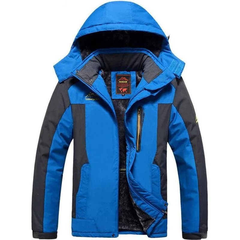 Giacca Antipioggia da Uomo per Esterni, Giacca a Vento, Cappotto Lungo Caldo per Coppia, Abbigliamento in Cotone per Autunno Inverno Primavera