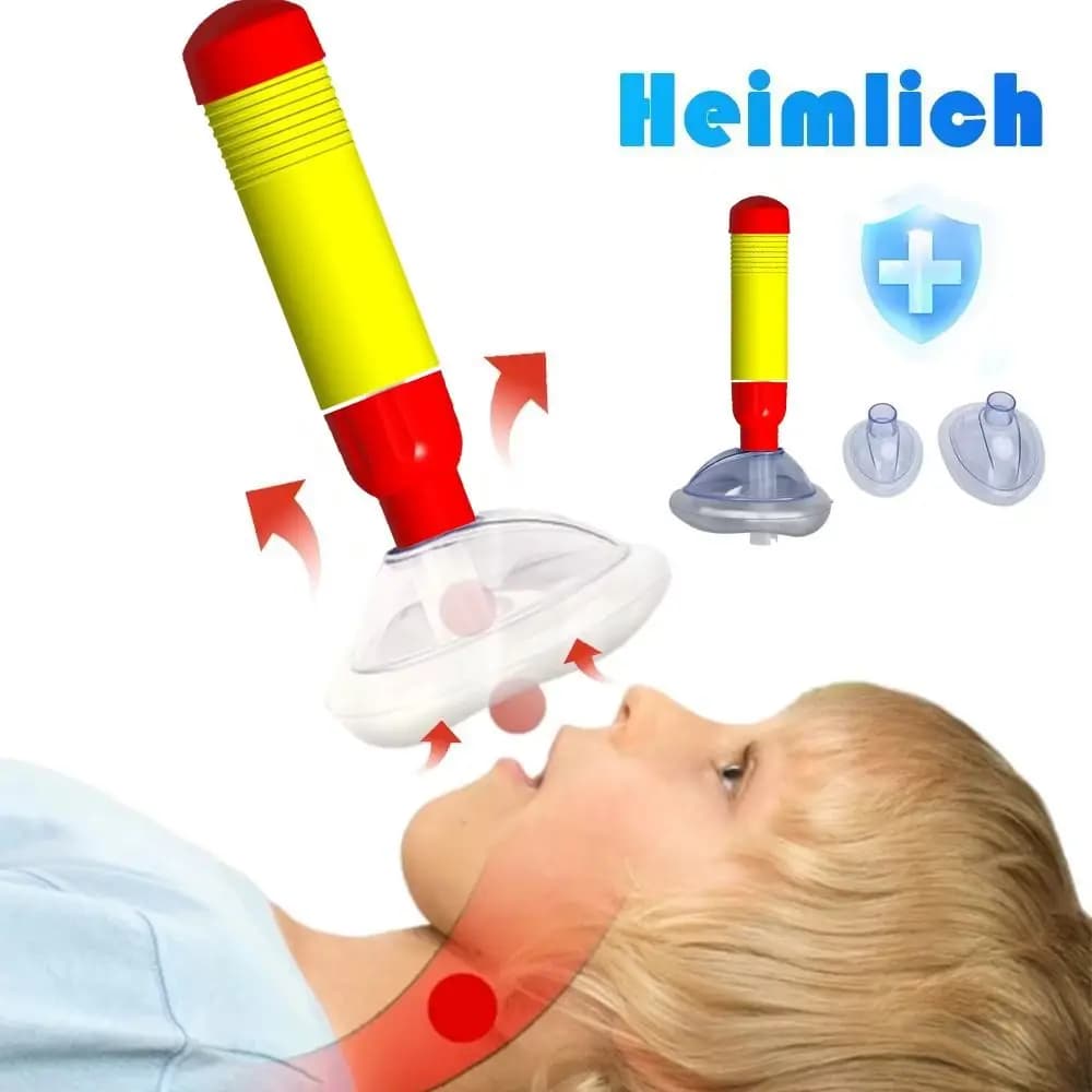 Anti Suffocation Choking Emergency Device Breathing Trainers Easy To Use Anti Choking Rescue Device Practical Portable